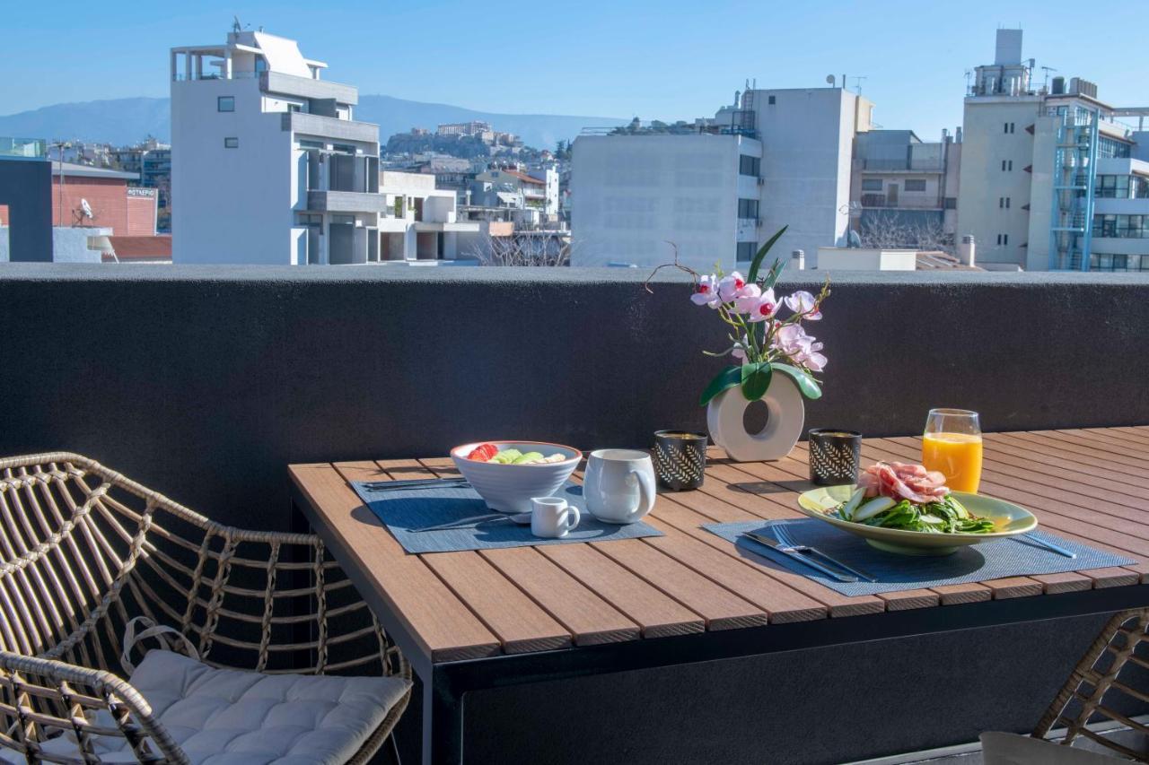 Luxury Penthouse With Acropolis View And Jacuzzi Apartment Атина Екстериор снимка